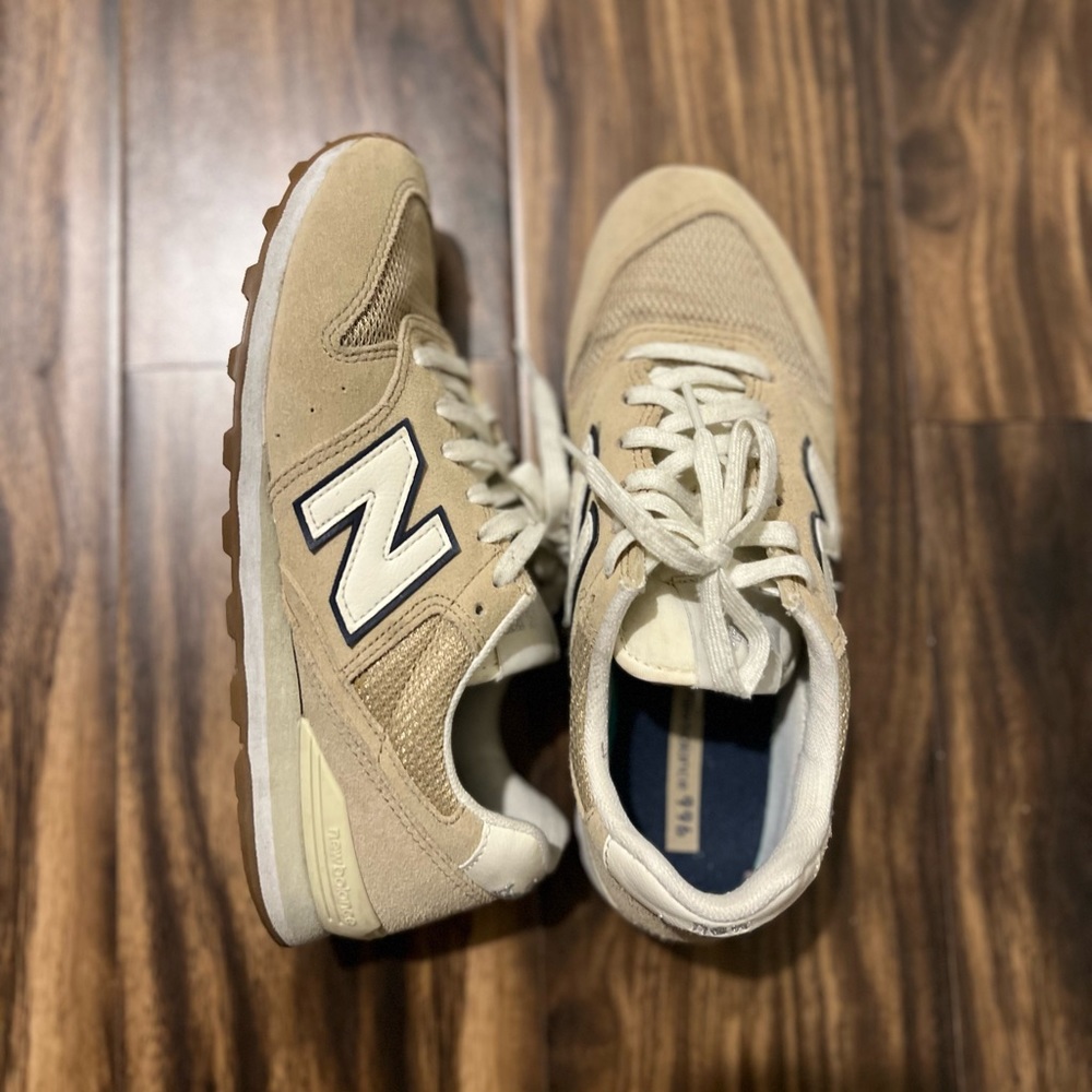 New Balance x JCrew 996 Beige/Tan